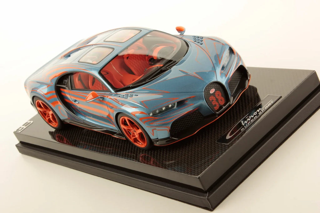 MR Bugatti Chiron Super Sport on Carbon Base (Different Version) - Limited 99 pcs SHIPPING NOW