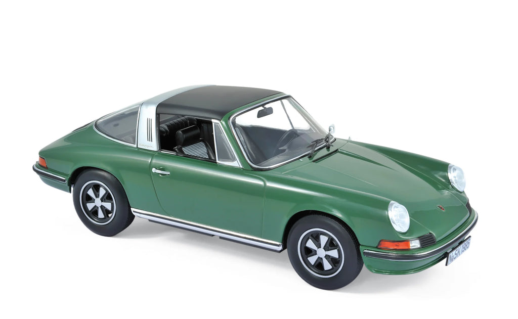 Porsche 911 S Targa 1973 Green 1:18