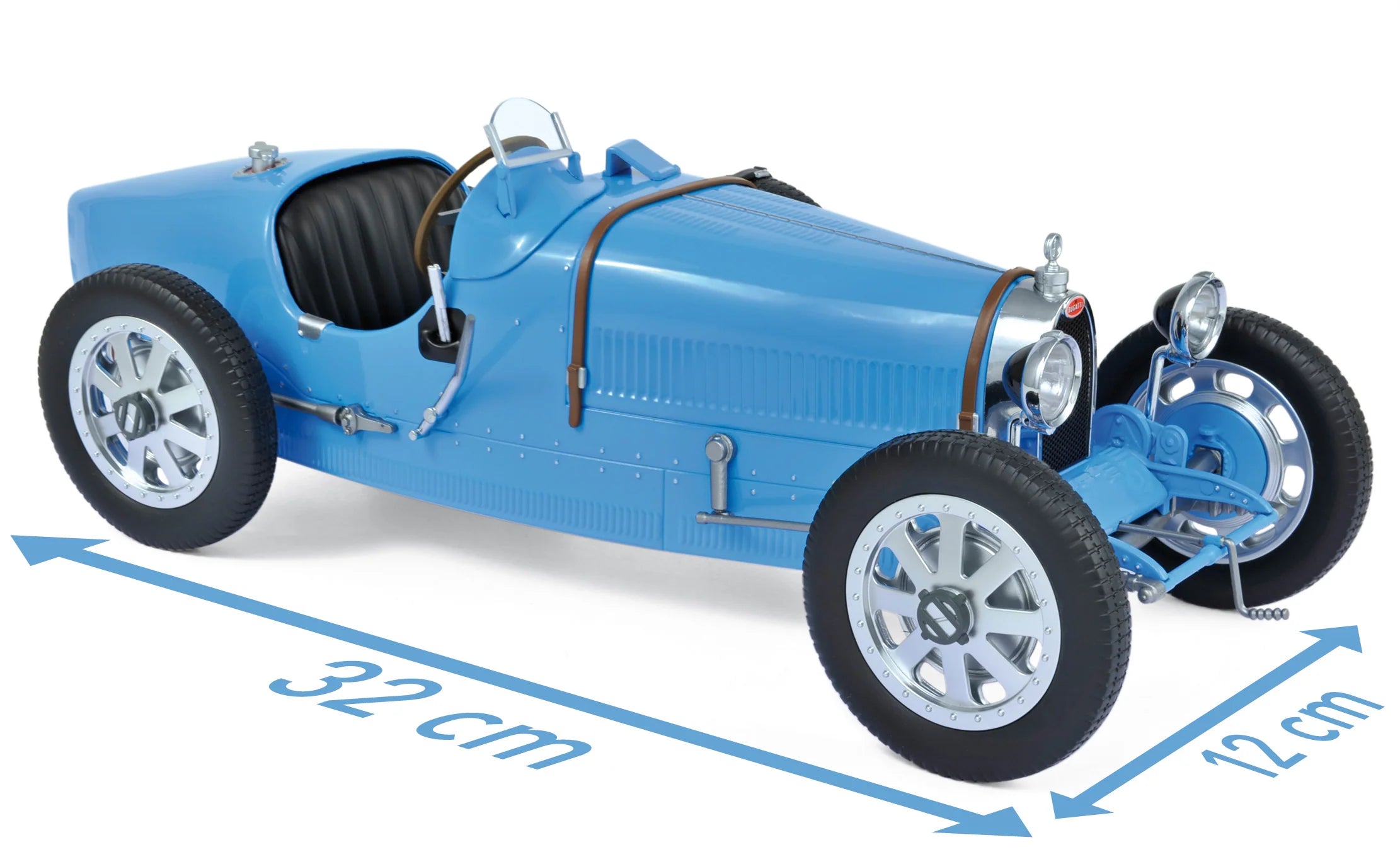Bugatti T35 1925 Blue 1:12