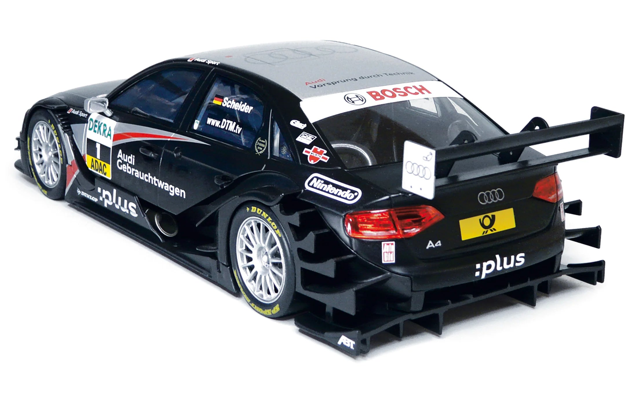 Audi A4 DTM 2009 1 Audi Sport Team Abt Timo Scheider Winner 1:18