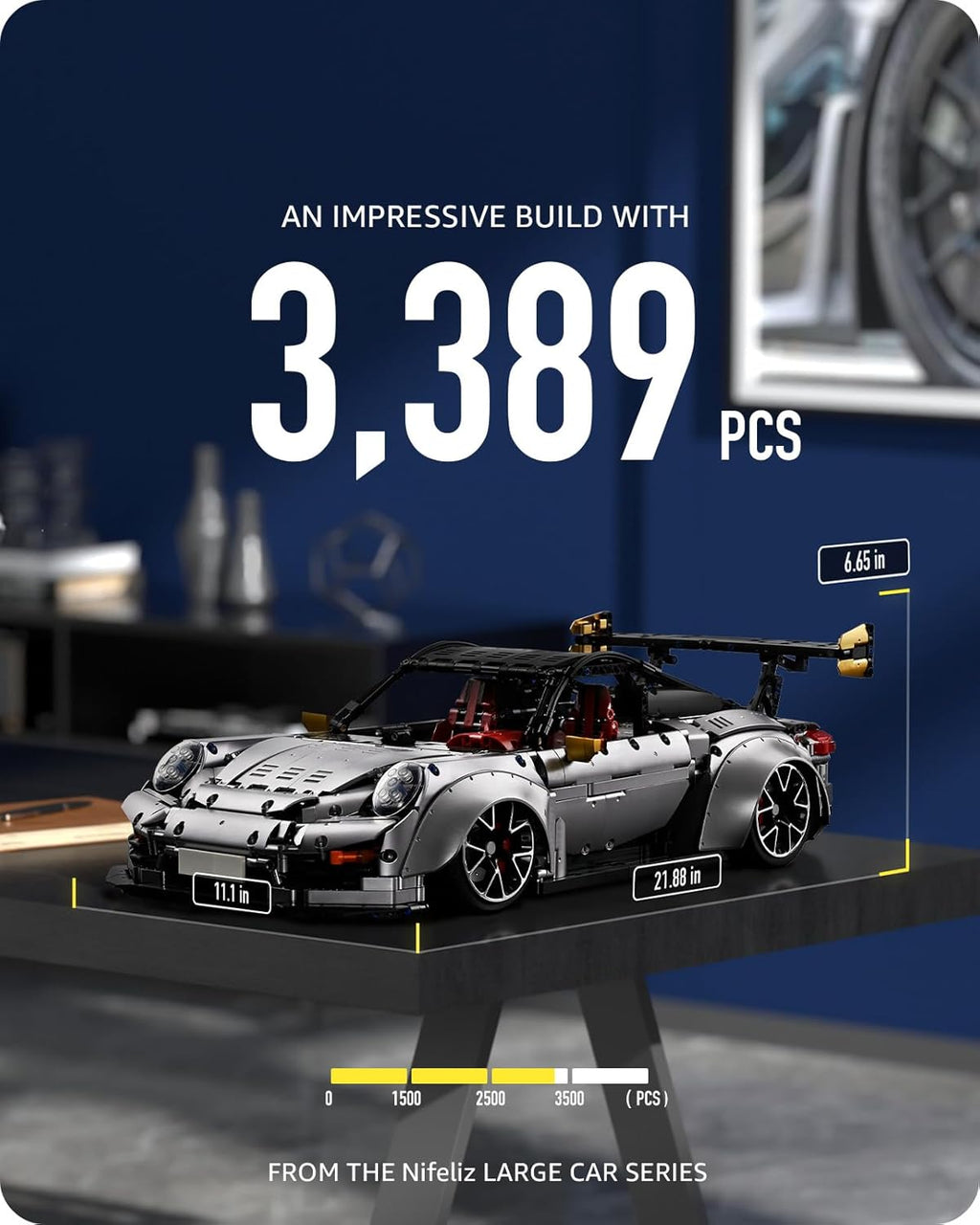Nifeliz Sports Car 977 GTZ RS Racing (3389 PCS, NF10523)