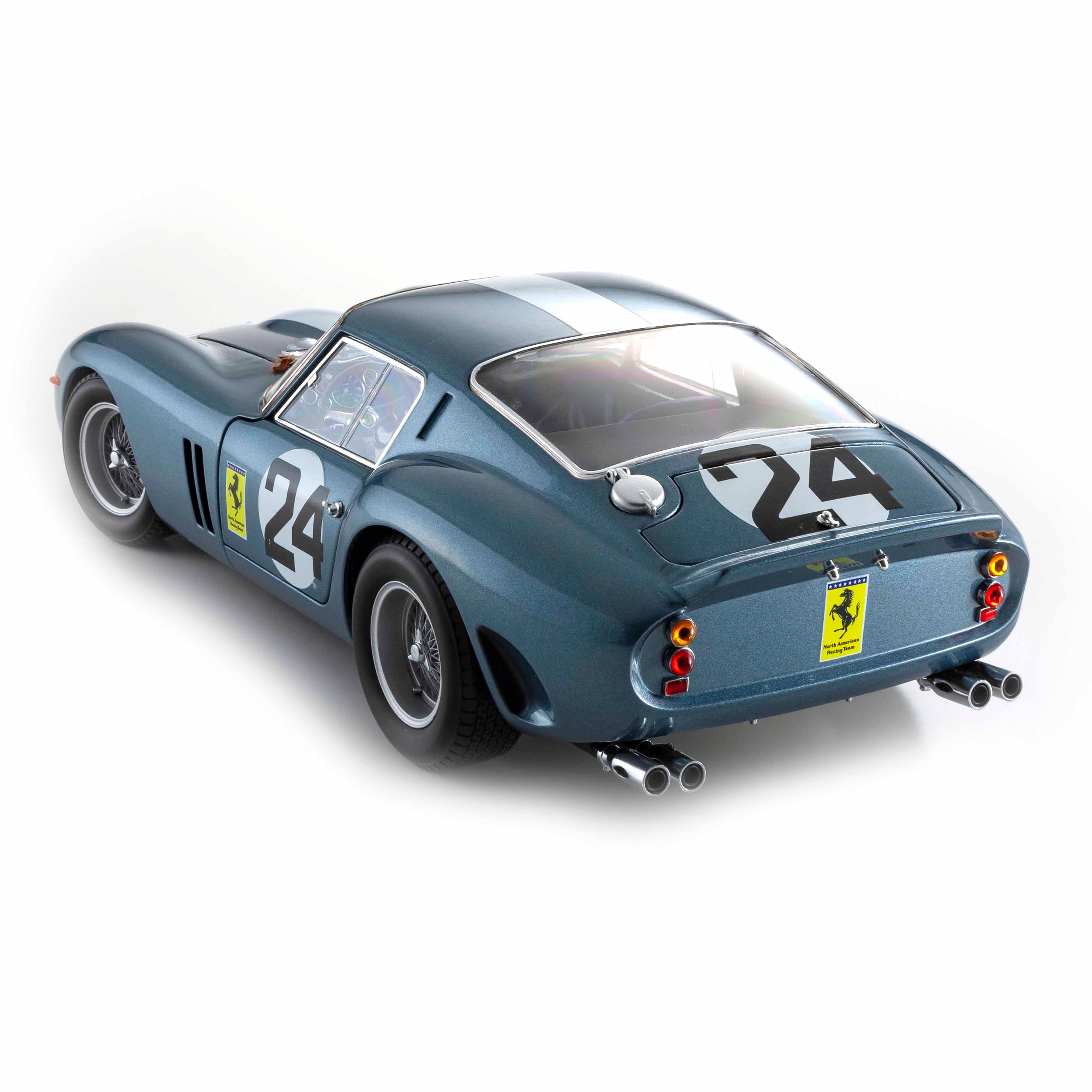 Ferrari 250 GTO 1962 Sebring Blue n°24 1:18