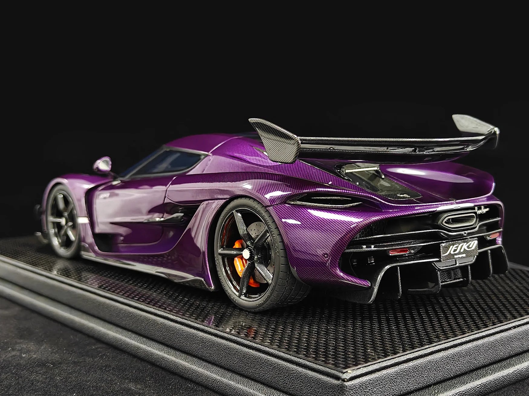 FrontiArt Koenigsegg Jesko 7315 Purple Tinted Carbon - Limited 199 pcs