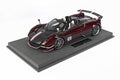 BBR Pagani Huayra Roadster BC Carbonium Schwarz Dunkelrot - Limitiert 48 Stk
