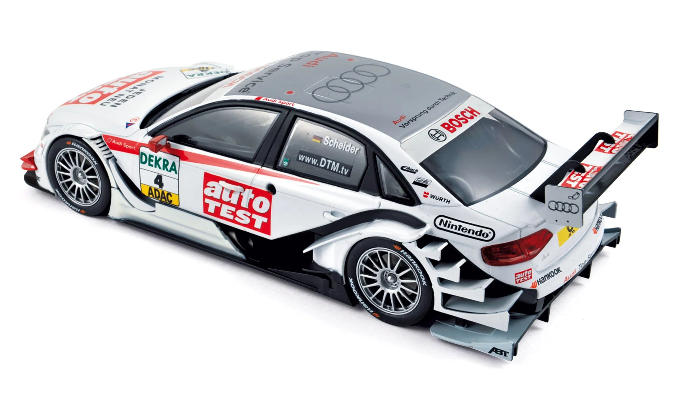 Audi A4 DTM 2011 4 Audi Sport Team Abt Timo Scheider 1:18