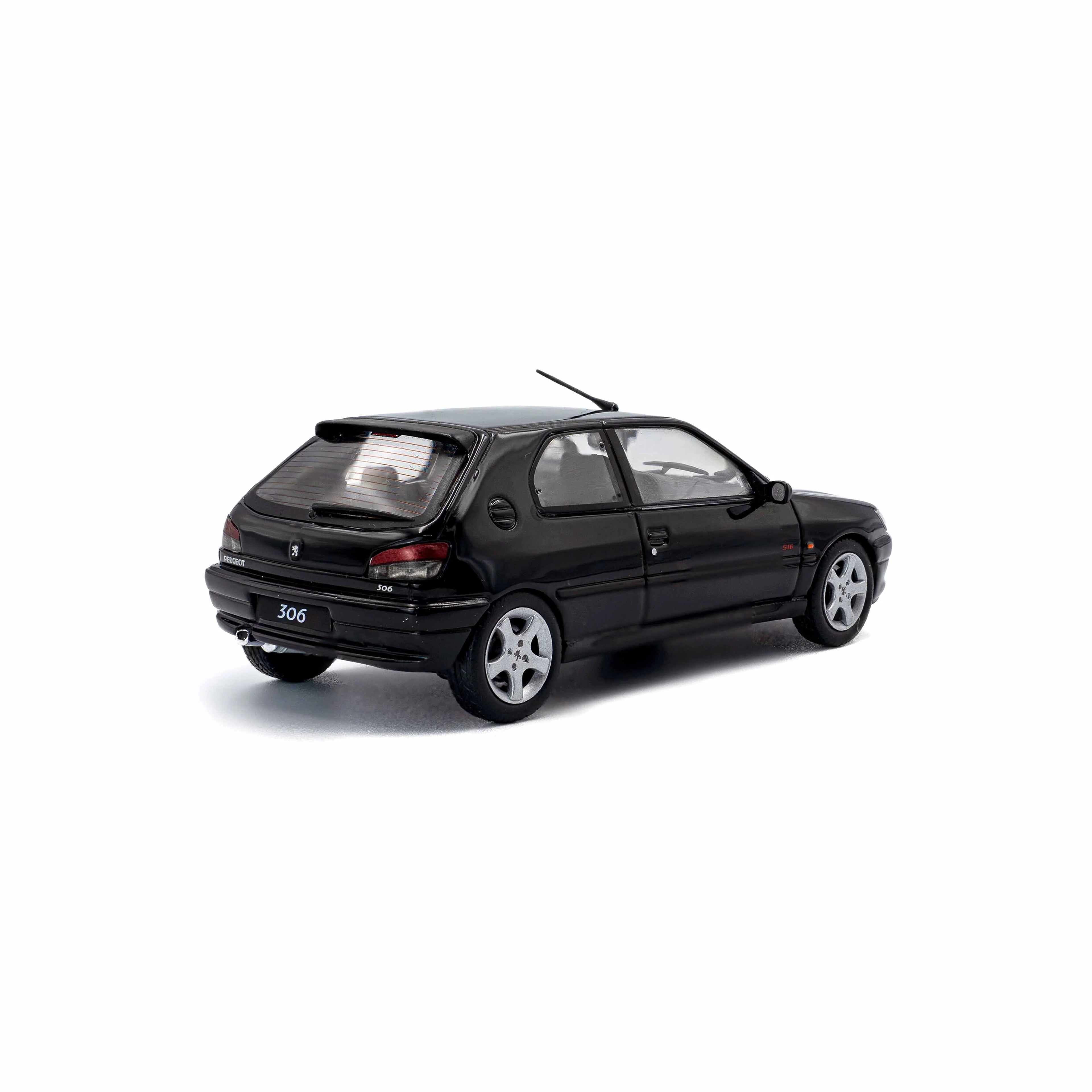 Peugeot 306 S16 Onyx Black 1994 1:43