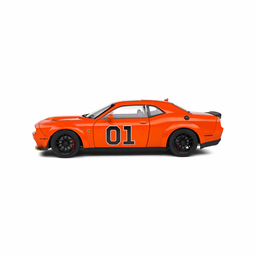 Dodge Challenger R/T Scat Pack Widebody Hazzard Tribute 2023 1:18