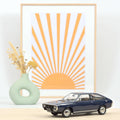 Renault 15 TL 1973 Dark Blue 1:18 - 300pcs