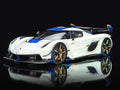 Pre-order FrontiArt Koenigsegg Jesko 7283 Crystal White - Limited 100 pcs