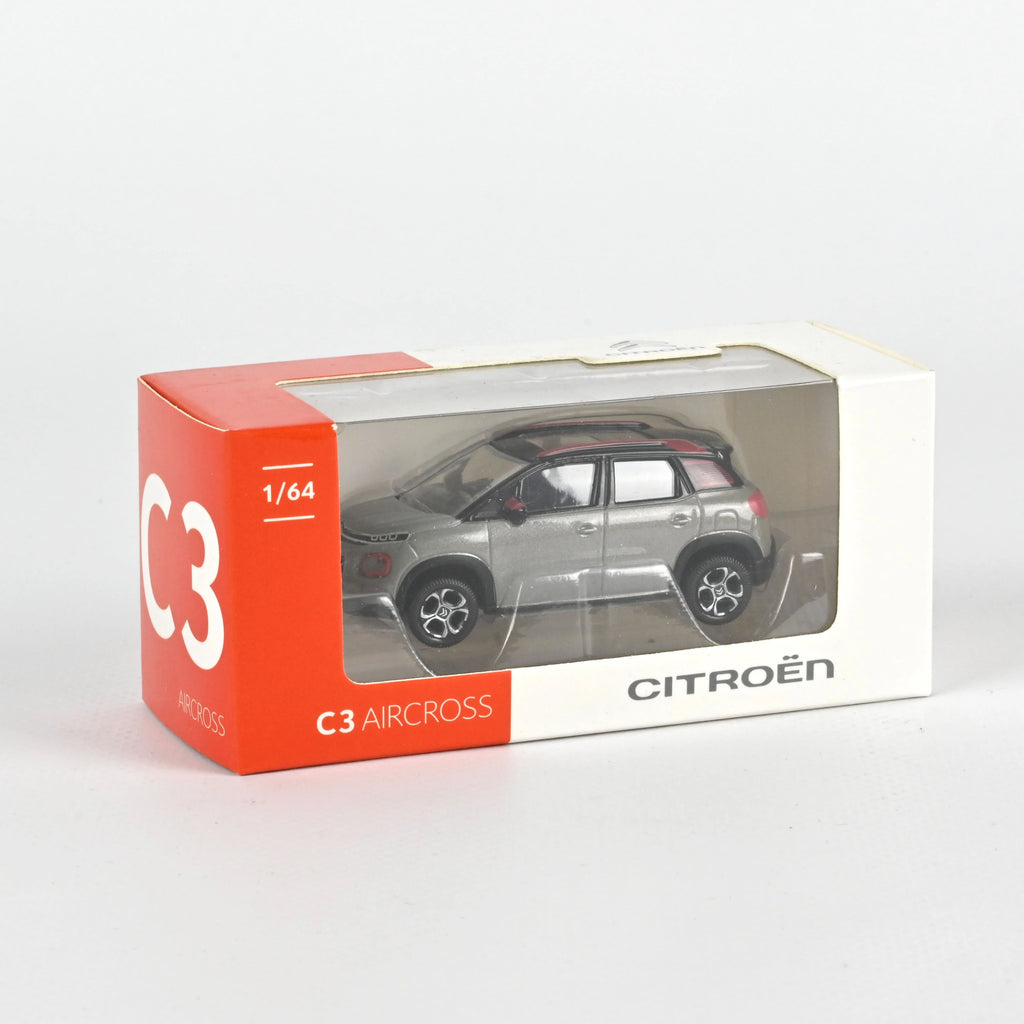 Citroën C3 Aircross 2017 Noir Gris 1:64