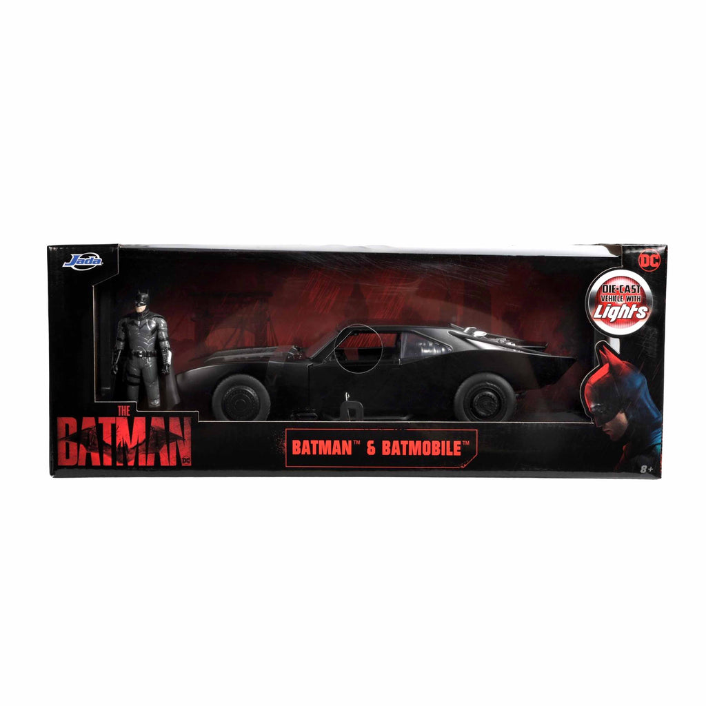 Batmobile The Batman Black DC Comics 2022 1:18