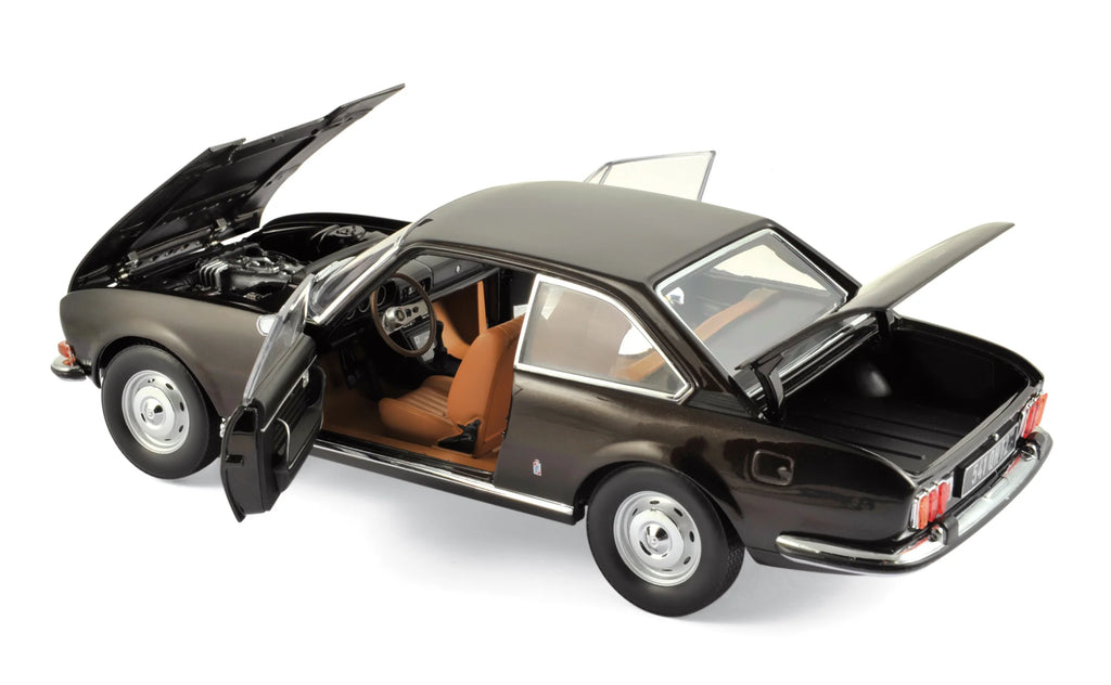 Peugeot 504 Coupé 1973 Braun metallic 1:18