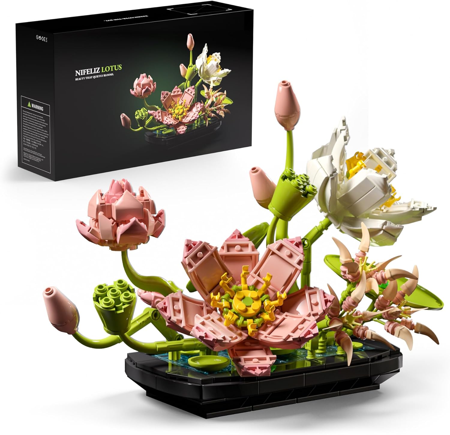 Nifeliz Lotus Flower  (506 PCS, NF10334)