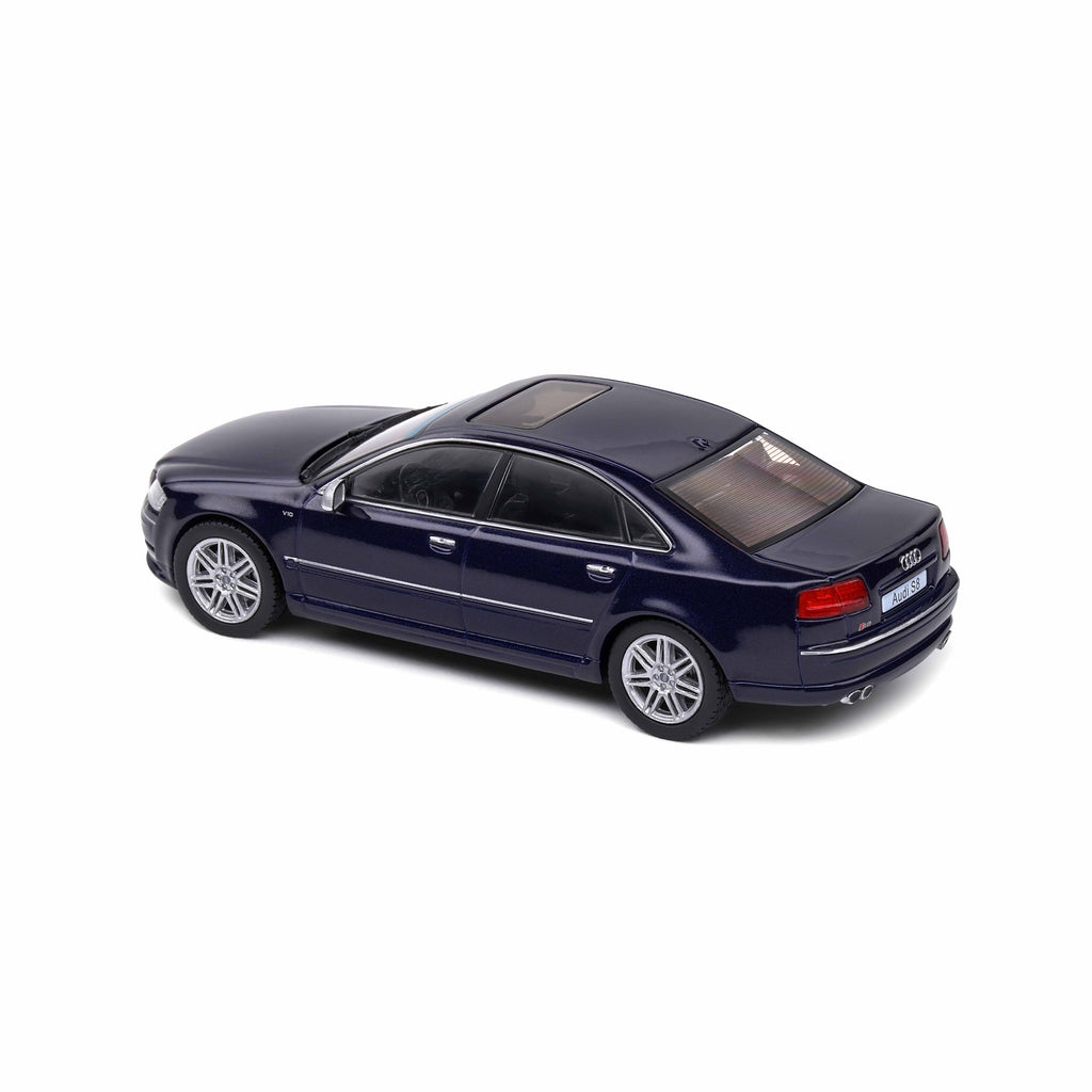 Audi D3 S8 Night Blue Pearl 2010 1:43