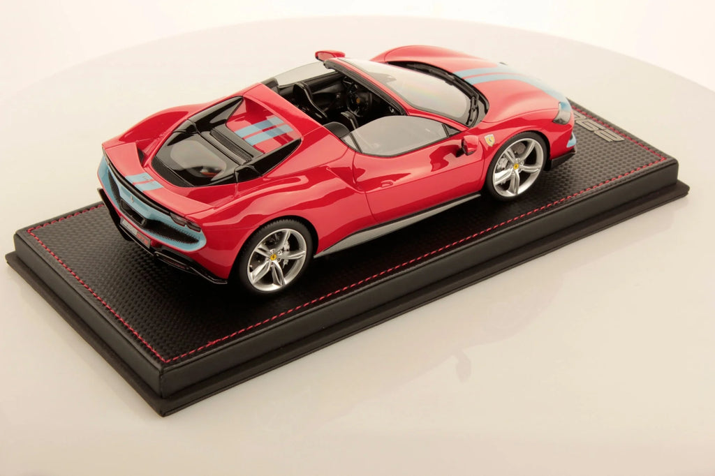 Liquidation MR Ferrari 296 GTS Rouge Rosso - Édition limitée 99 pièces