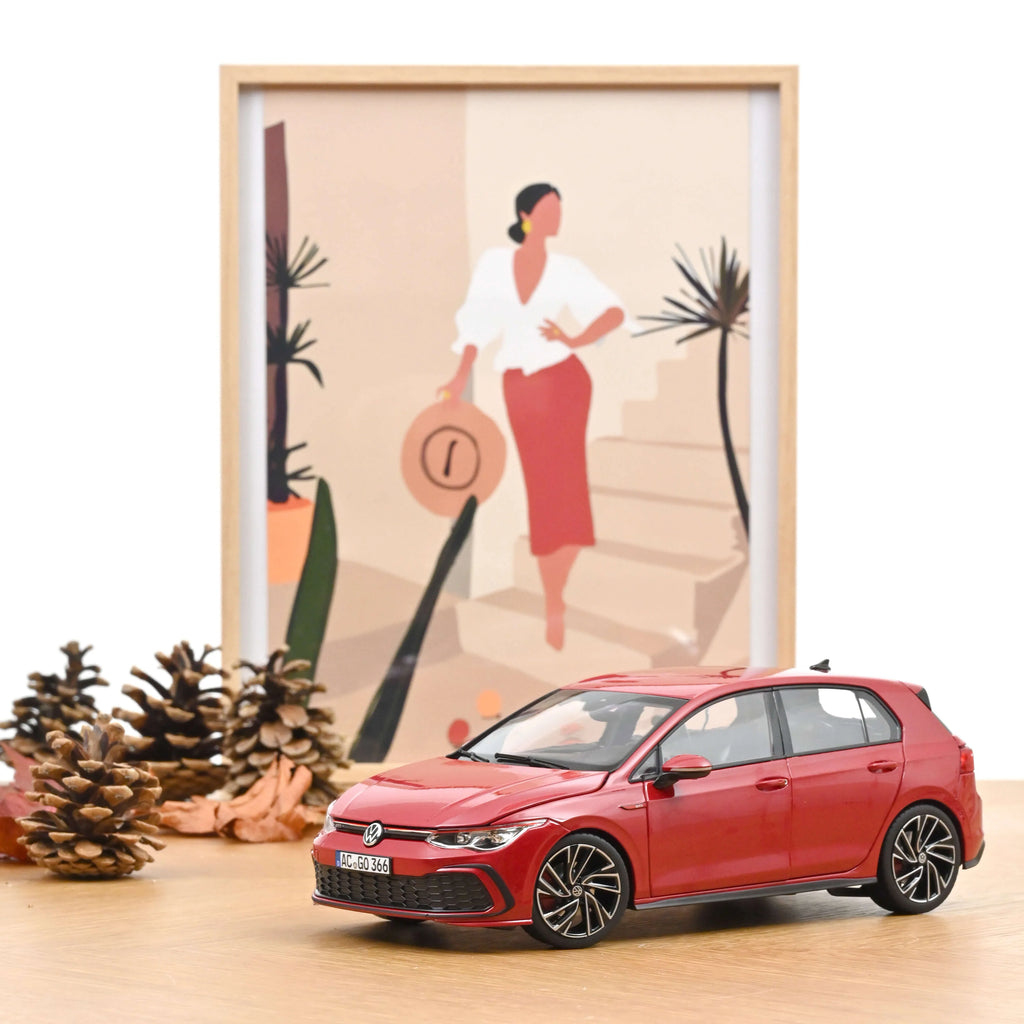 VW Golf GTI 2020 Tornado red 1:18