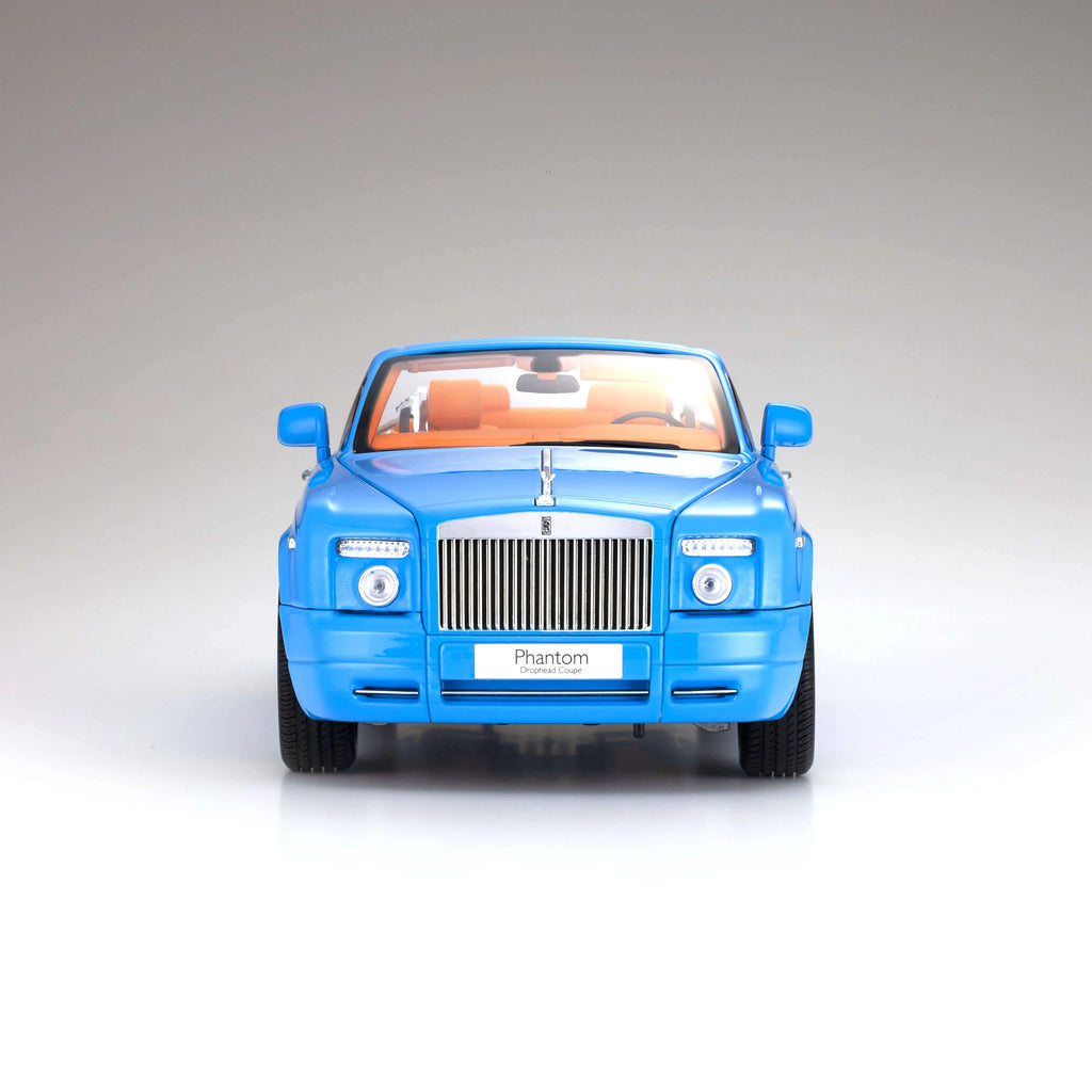 Rolls-Royce Phantom Drophead Coupe Light Blue 1:18