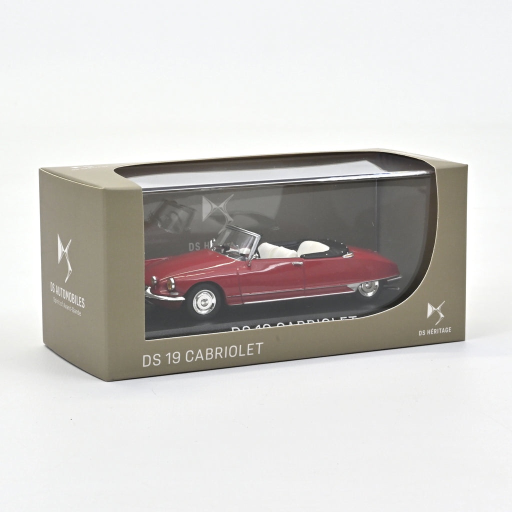 DS 19 Cabriolet Carneolrot 1:43