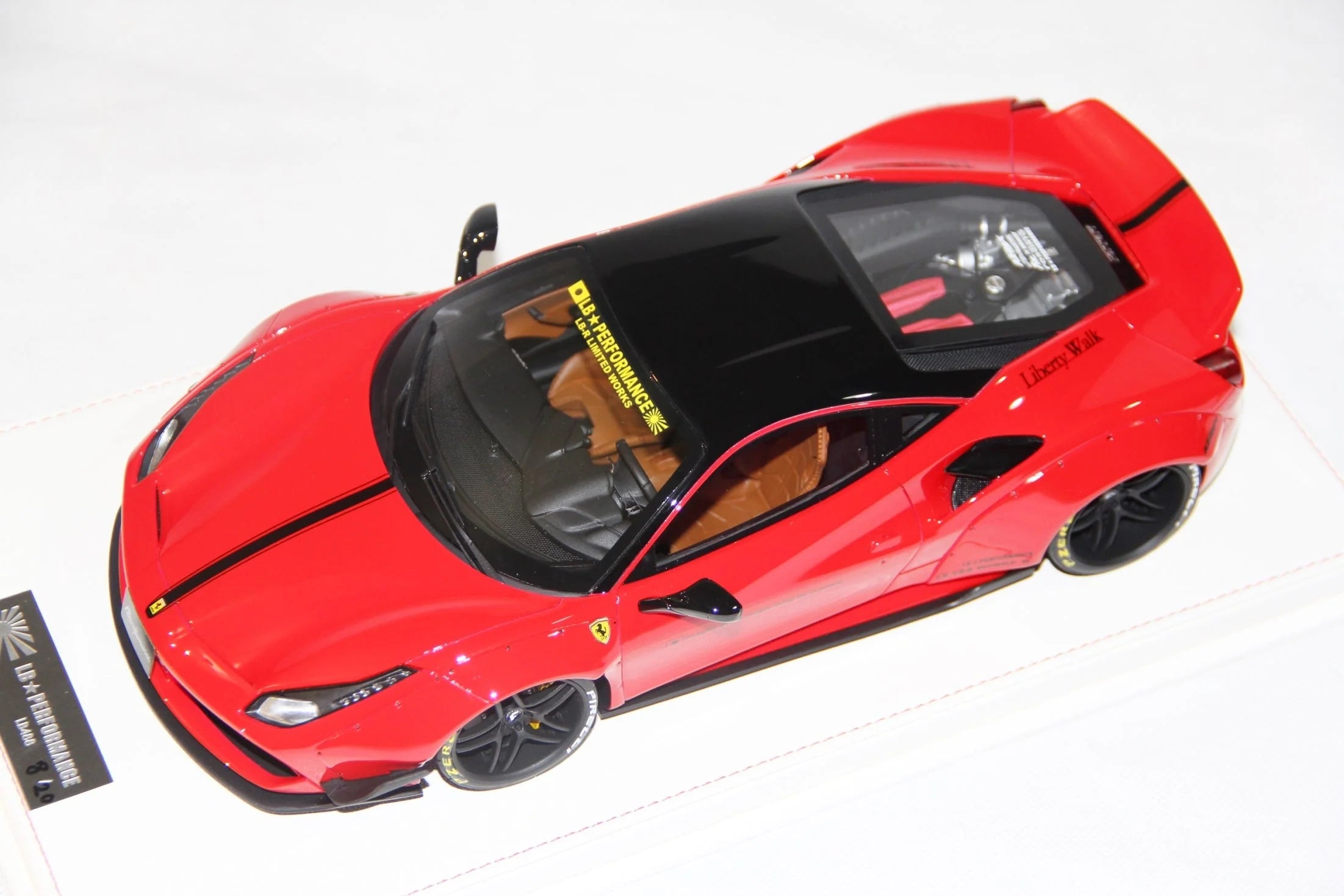 Ferrari 488 Liberty Walk LB Performance, F1 Red - Limited 20 pcs by LB Work
