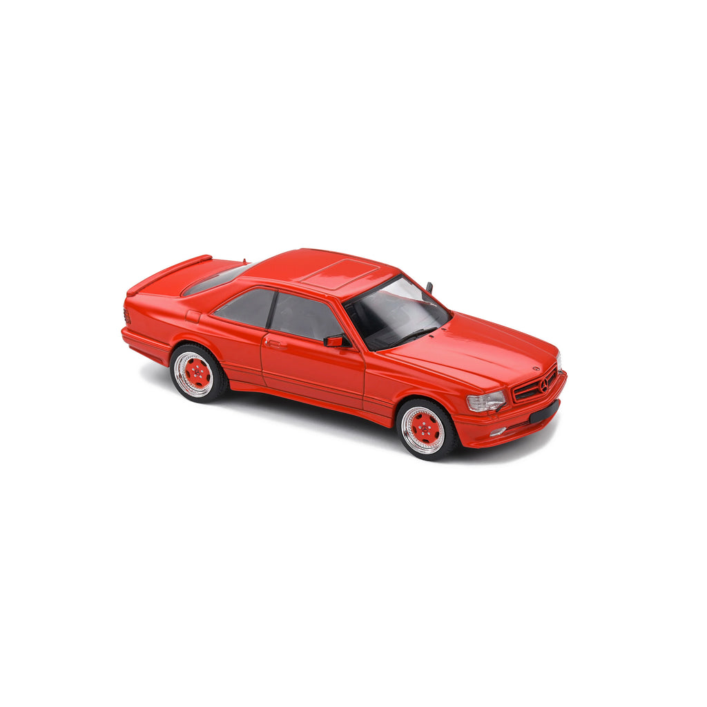 Mercedes-Benz 560 SEC AMG Wide Body Rouge 1990 1:43
