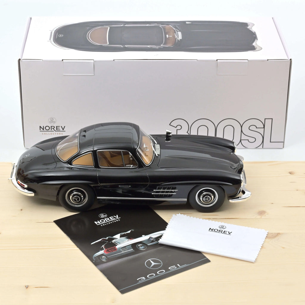 Mercedes-Benz 300 SL 1954 Black 1:12 - 300pcs