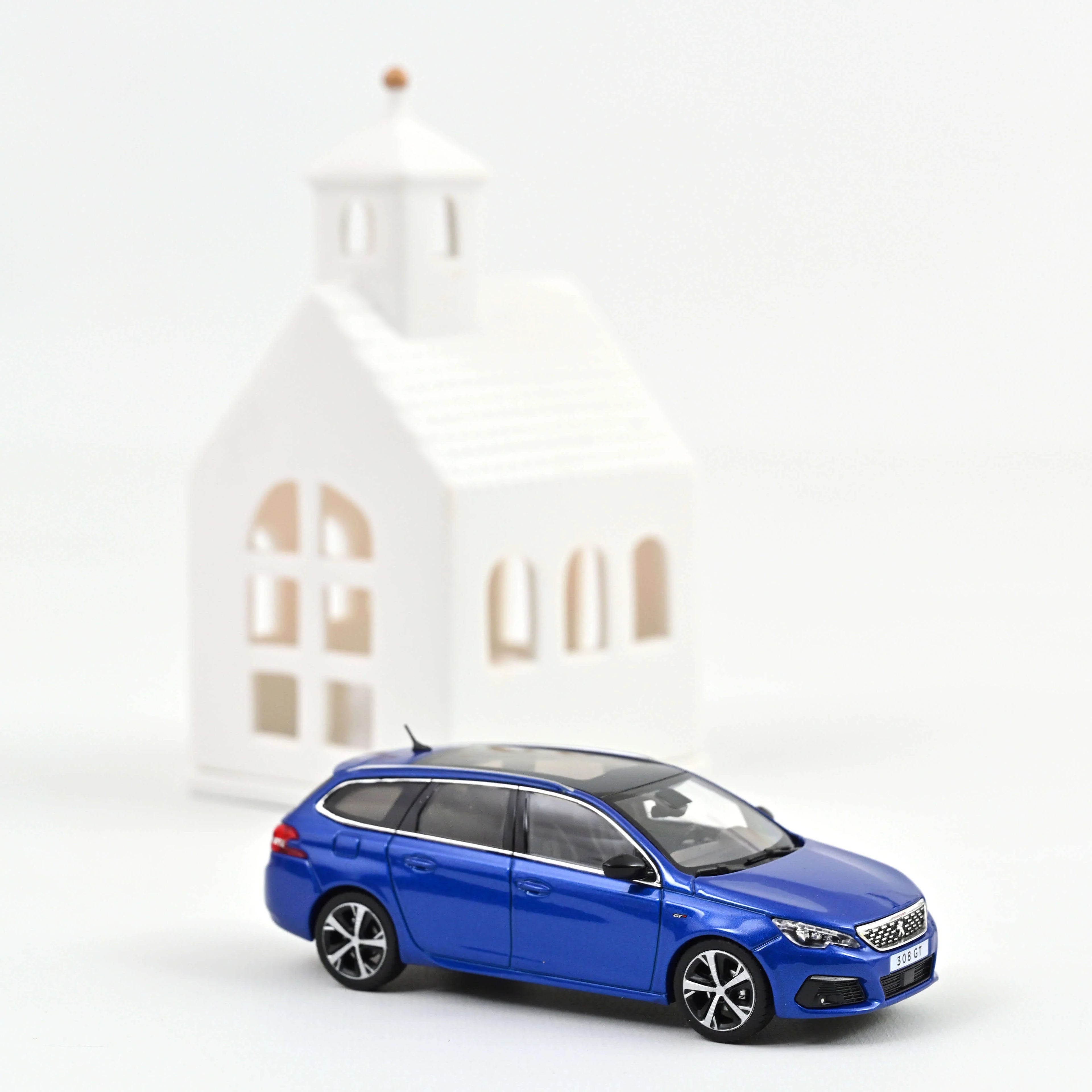 Peugeot 308 SW GT 2020 Bleu Vertigo 1/43