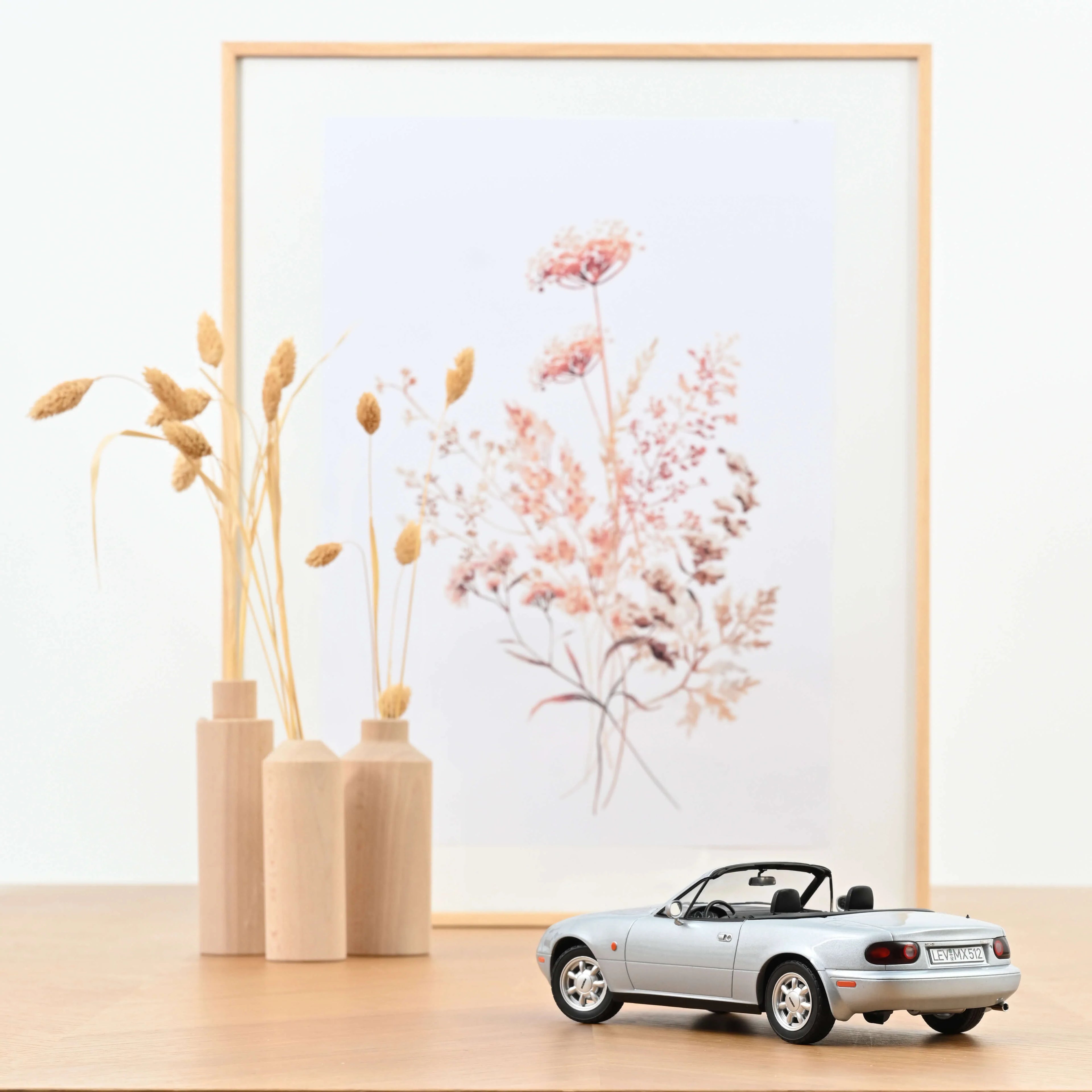 Mazda MX-5 1989 Silver 1:18