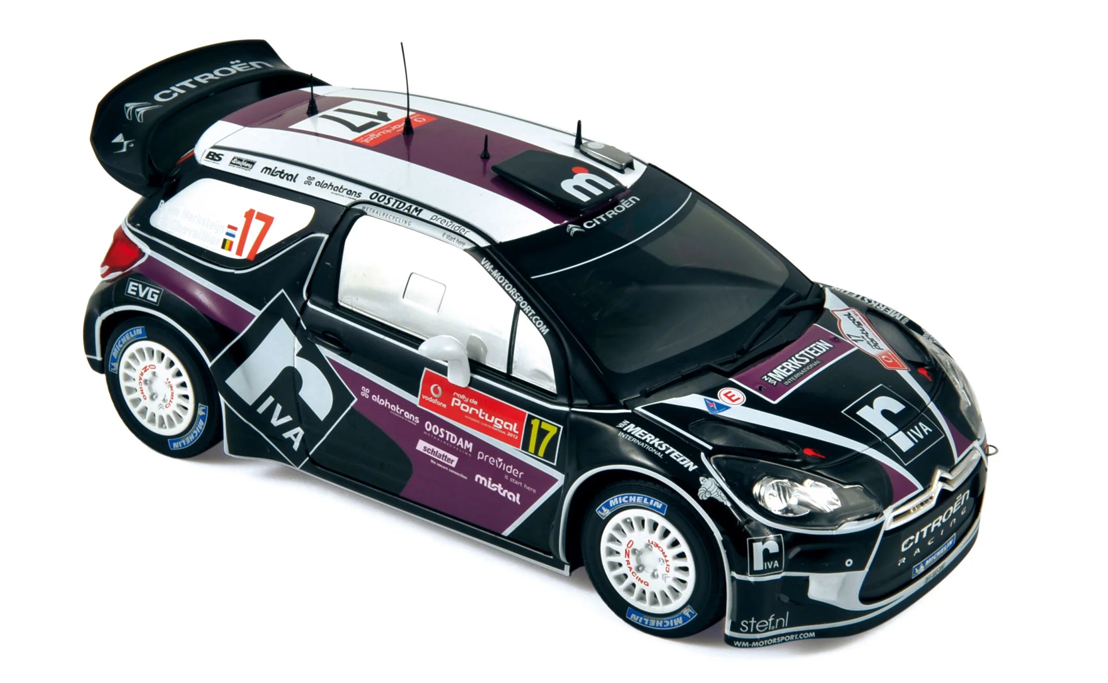 Citroën DS3 WRC 2012 Rally Portugal Merksteijn Jr/Chevailli 1:18