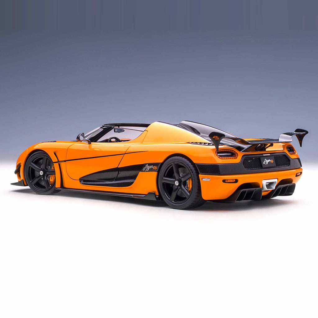 Koenigsegg Agera RS 2015 Orange/Black 1:18