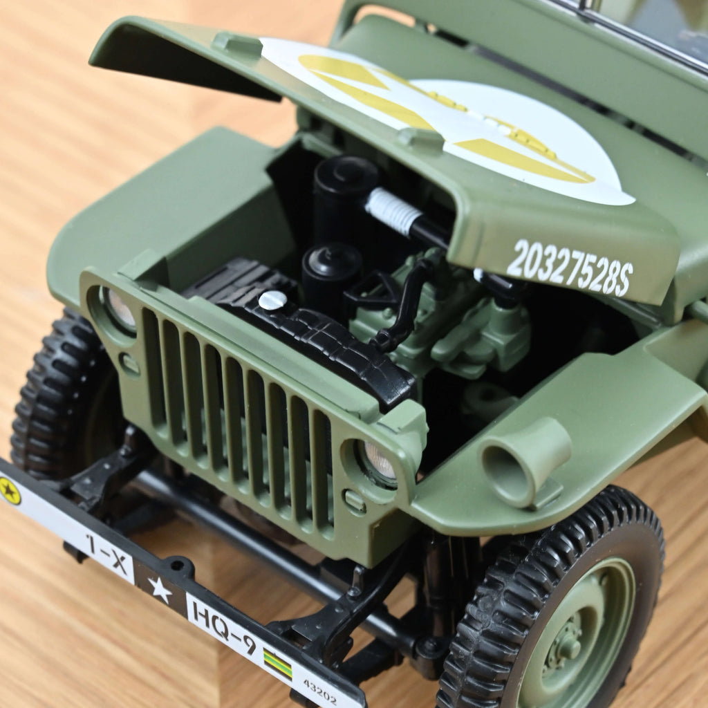 Jeep Army 1944 1st Div Inf HQ 1:18 - 200pcs