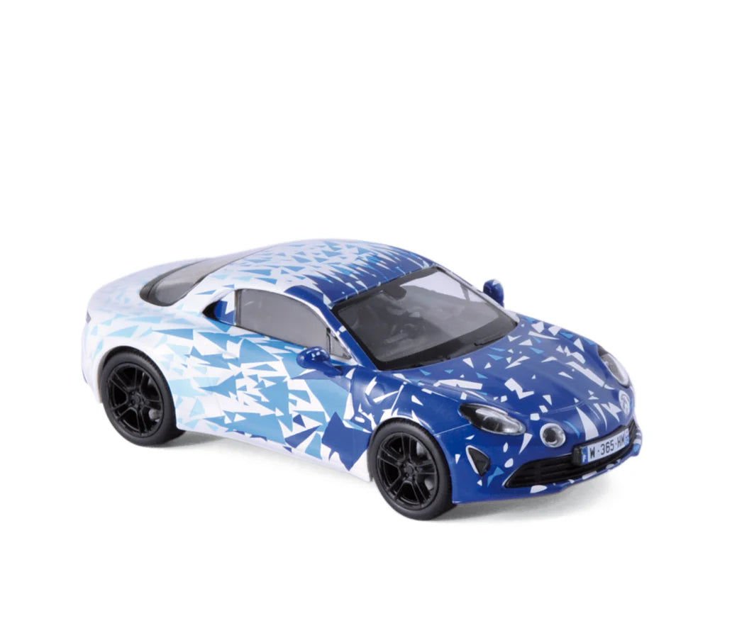 Alpine A110 2017 White&Blue Test version 1:43
