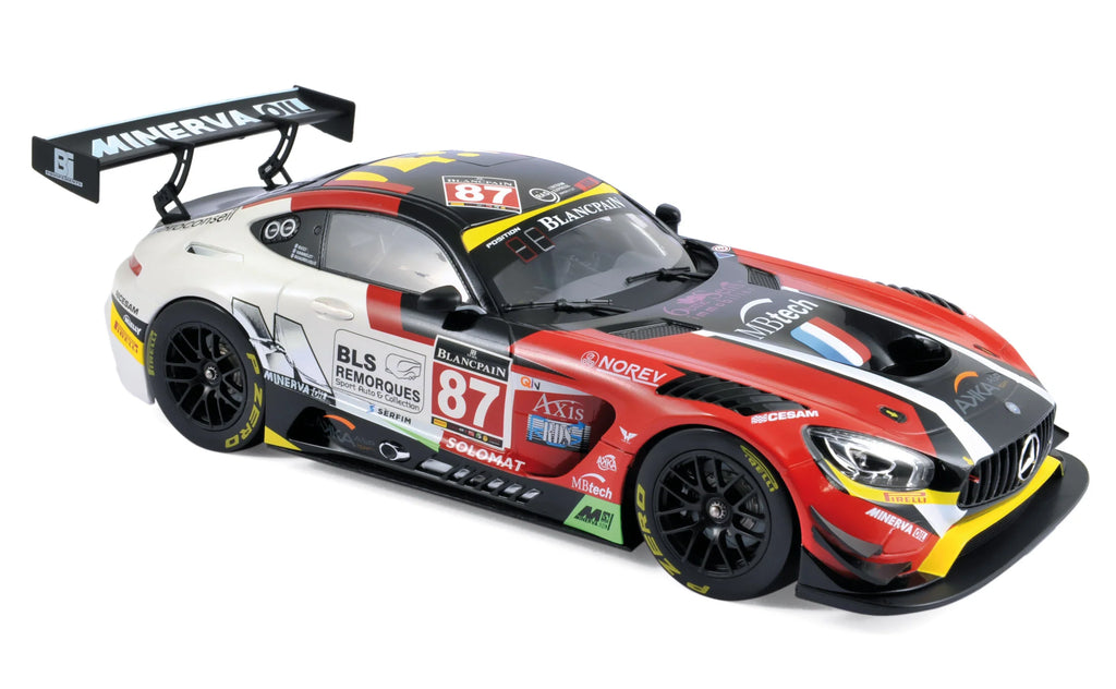 Mercedes-AMG GT3 2016 GT Series Monza 87 Team Akka Vainqueur 1:18