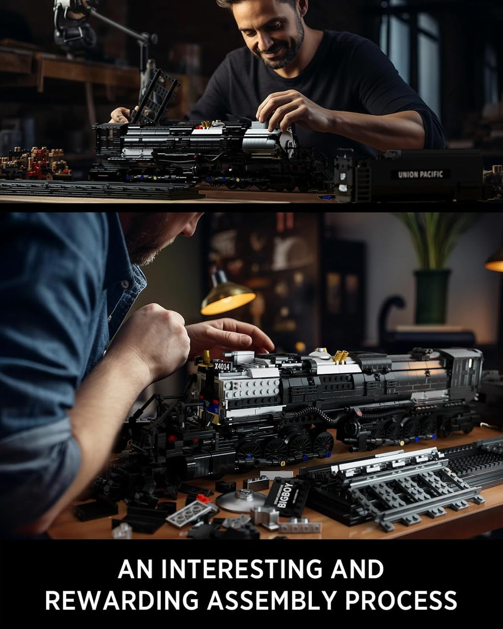 Nifeliz Big Boy Locomotive (1818 PCS, NF10263)
