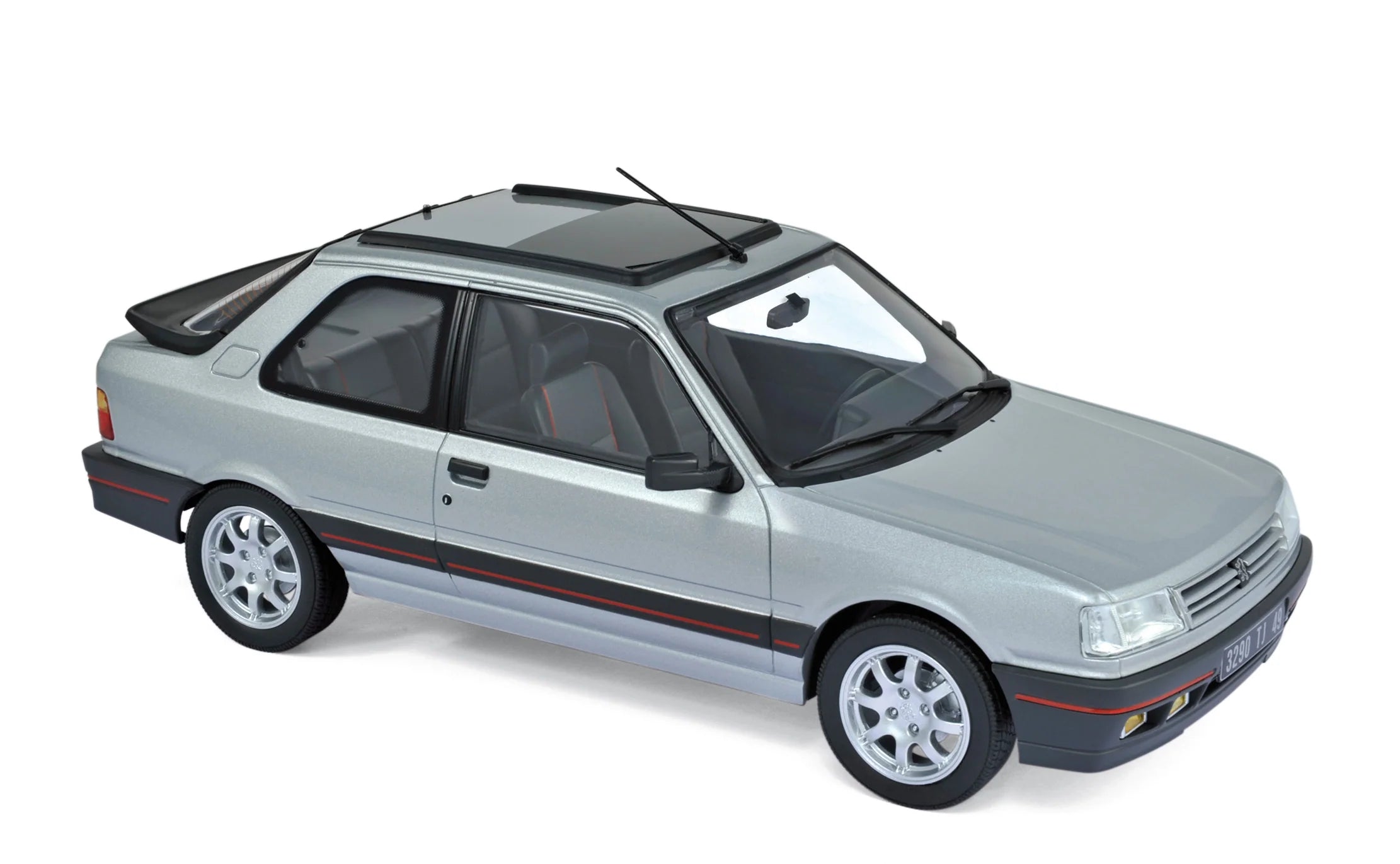 Peugeot 309 GTi 1987 Gris Futura 1:18