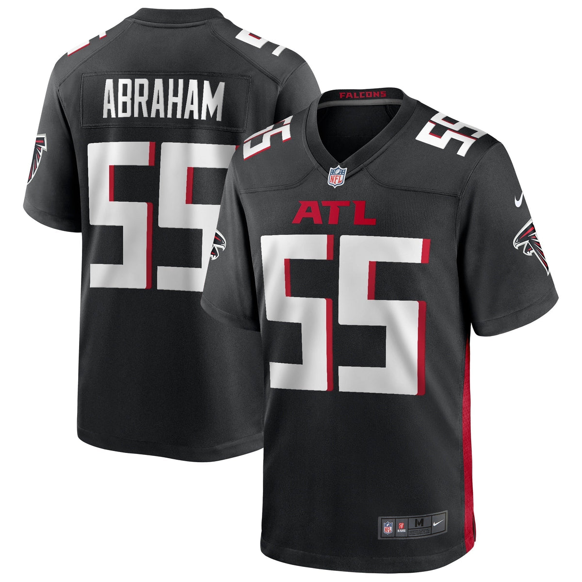 John Abraham Atlanta Falcons Nike Game Retired   Jersey - Black