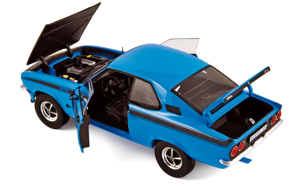 Opel Manta GT/E 1975 Blue 1:18