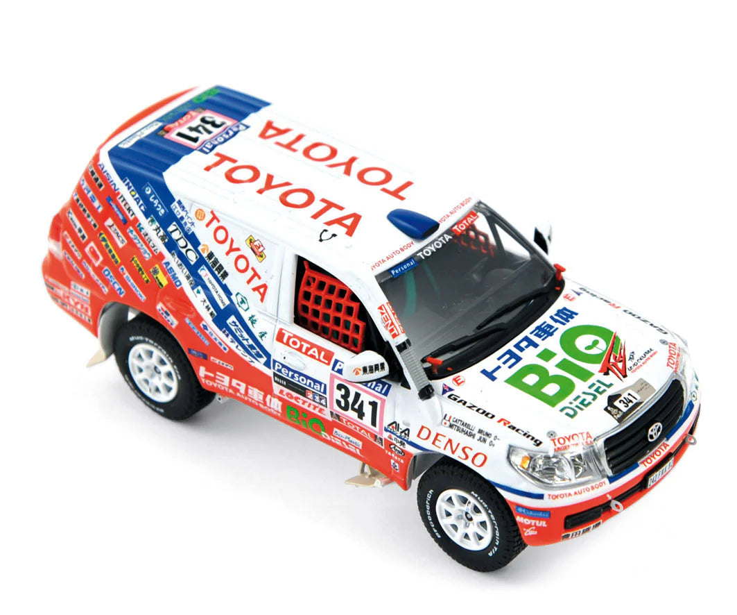 Toyota Land Cruiser 2010 Dakar  341 Mitsuhashi / Cattarell 1:43