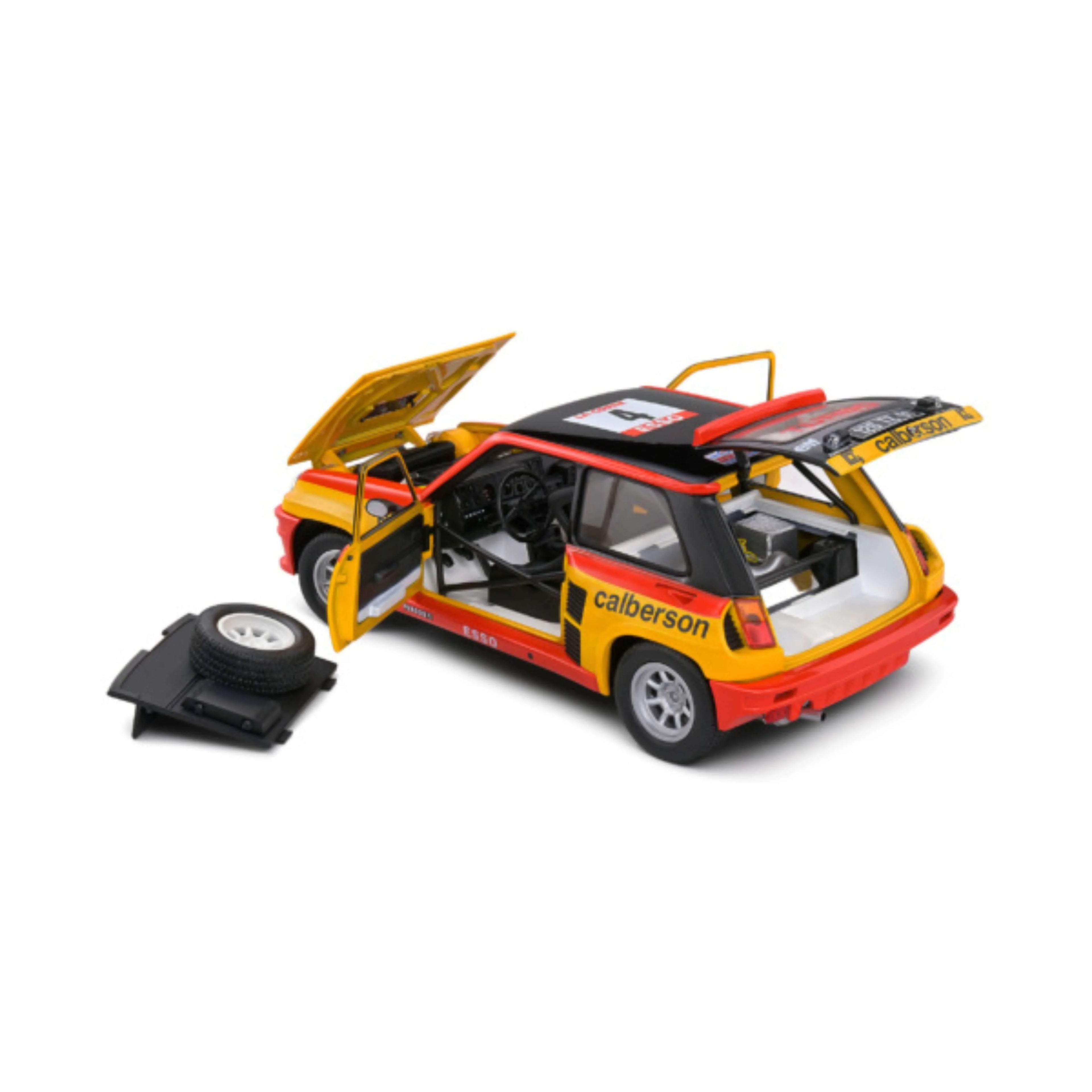Renault 5 Turbo Yellow #4 Ragnoti/Andrie Tour De Corse 1980 1:18