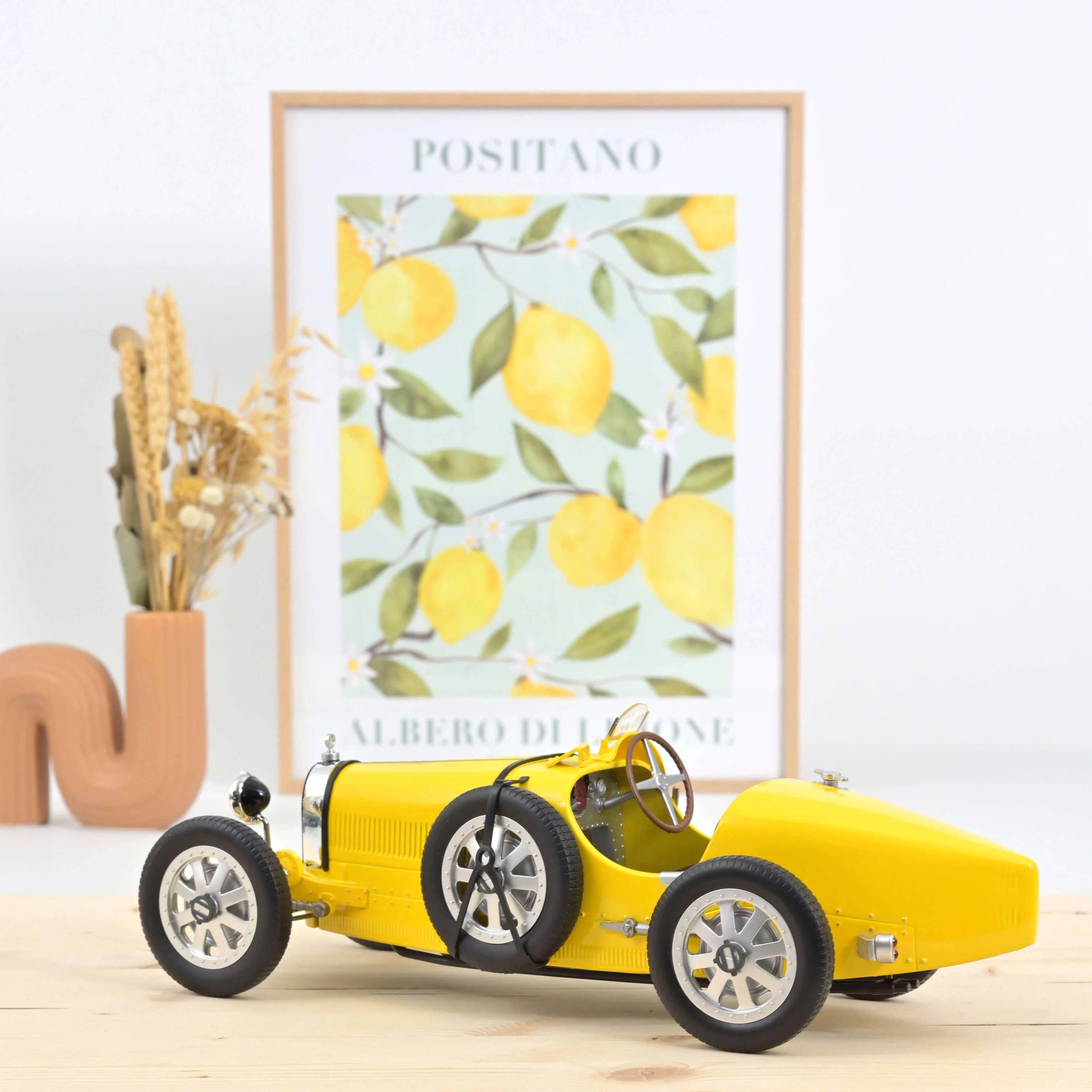 Bugatti T35 1925 Yellow 1:12