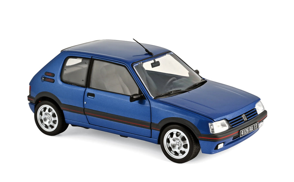 Peugeot 205 GTi 1.9 1992 Miami Blue 1:18