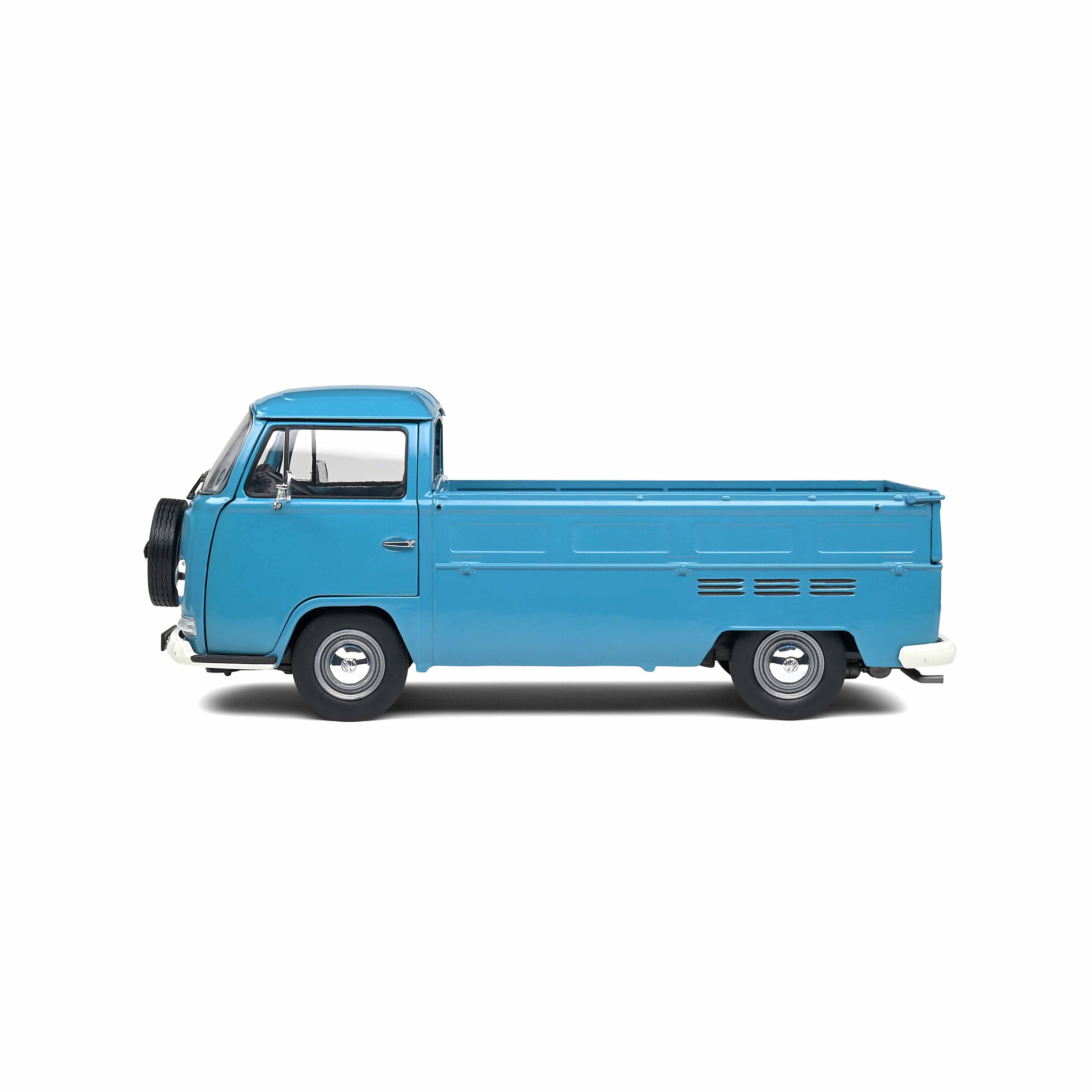 VW T2 Pick Up Bleu Essence 1968 1:18