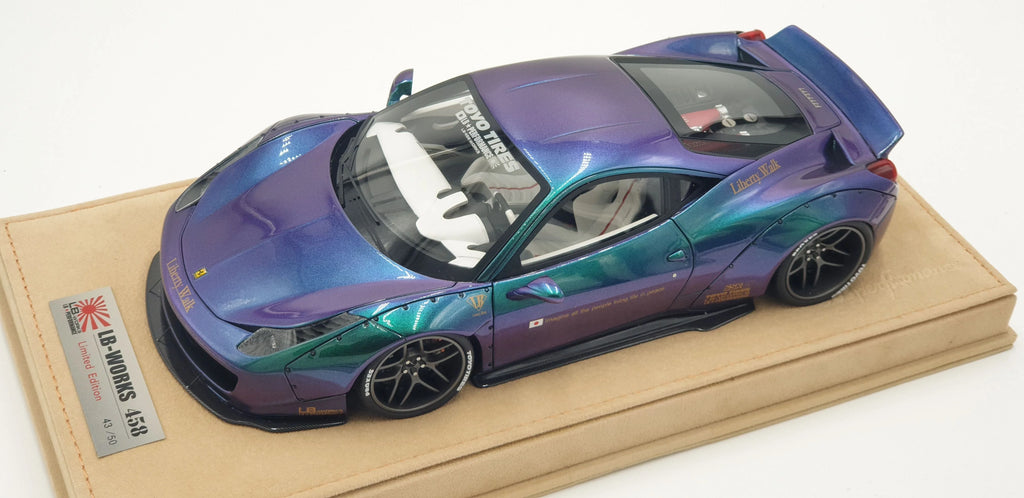 Ferrari 458 Liberty Walk Performance Chameleon - Ltd 50 pcs by LB Work