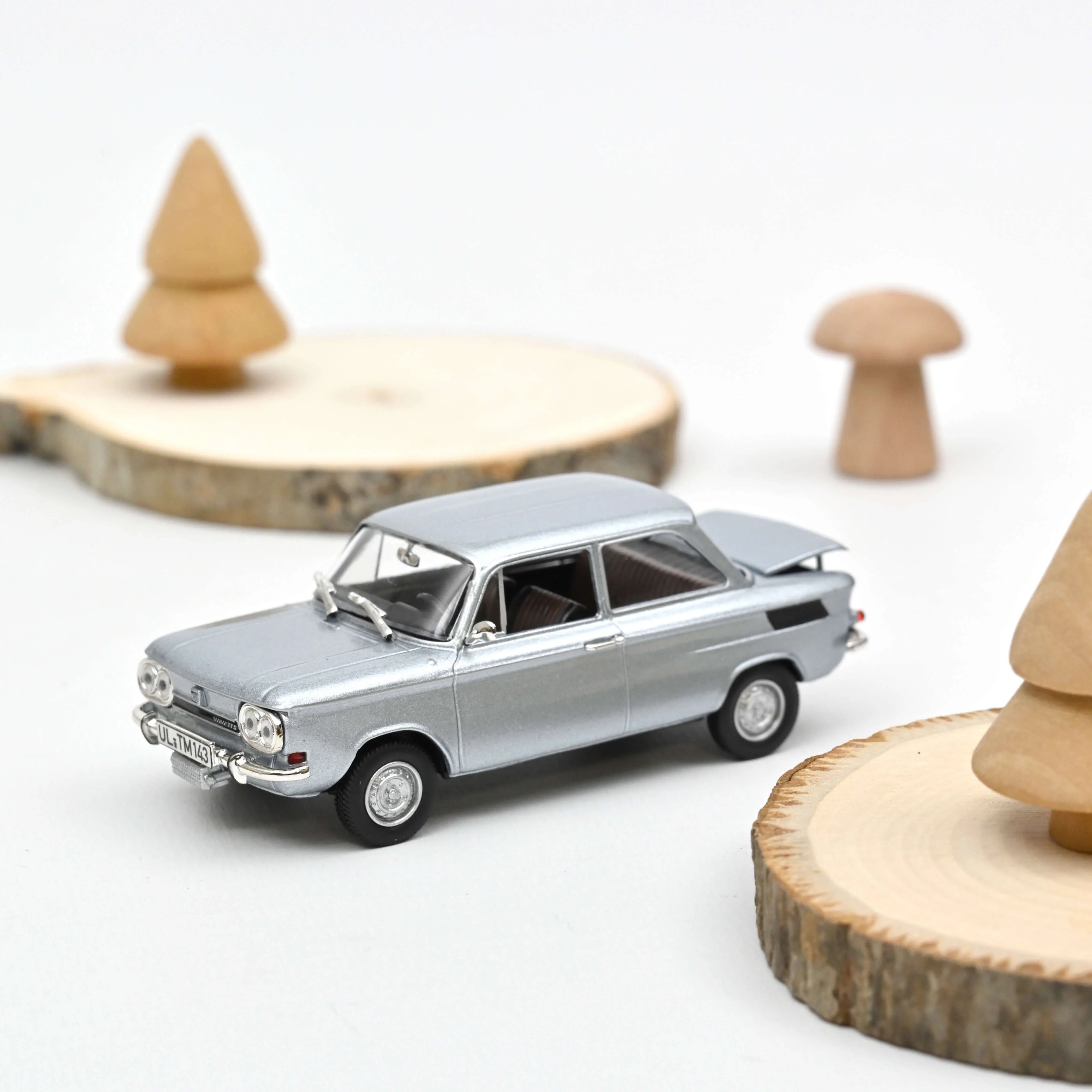 NSU TTS 1970 Silver 1:43