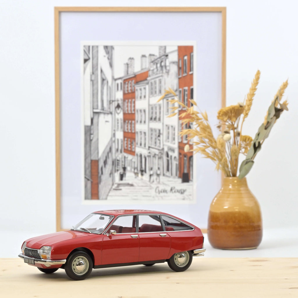 Citroën GS 1972 Rio Red 1:18 - 300pcs