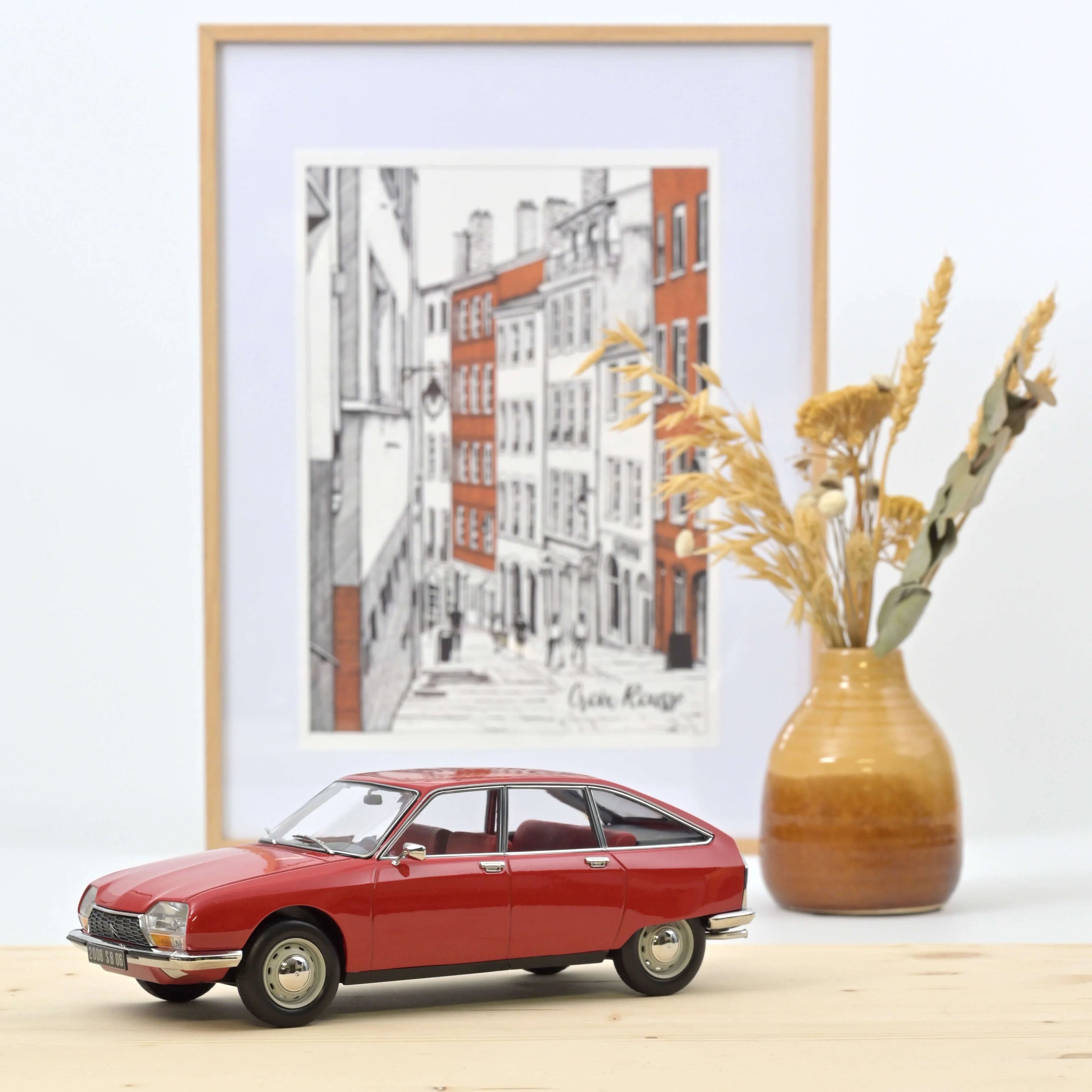 Citroën GS 1972 Rio Red 1:18 - 300pcs