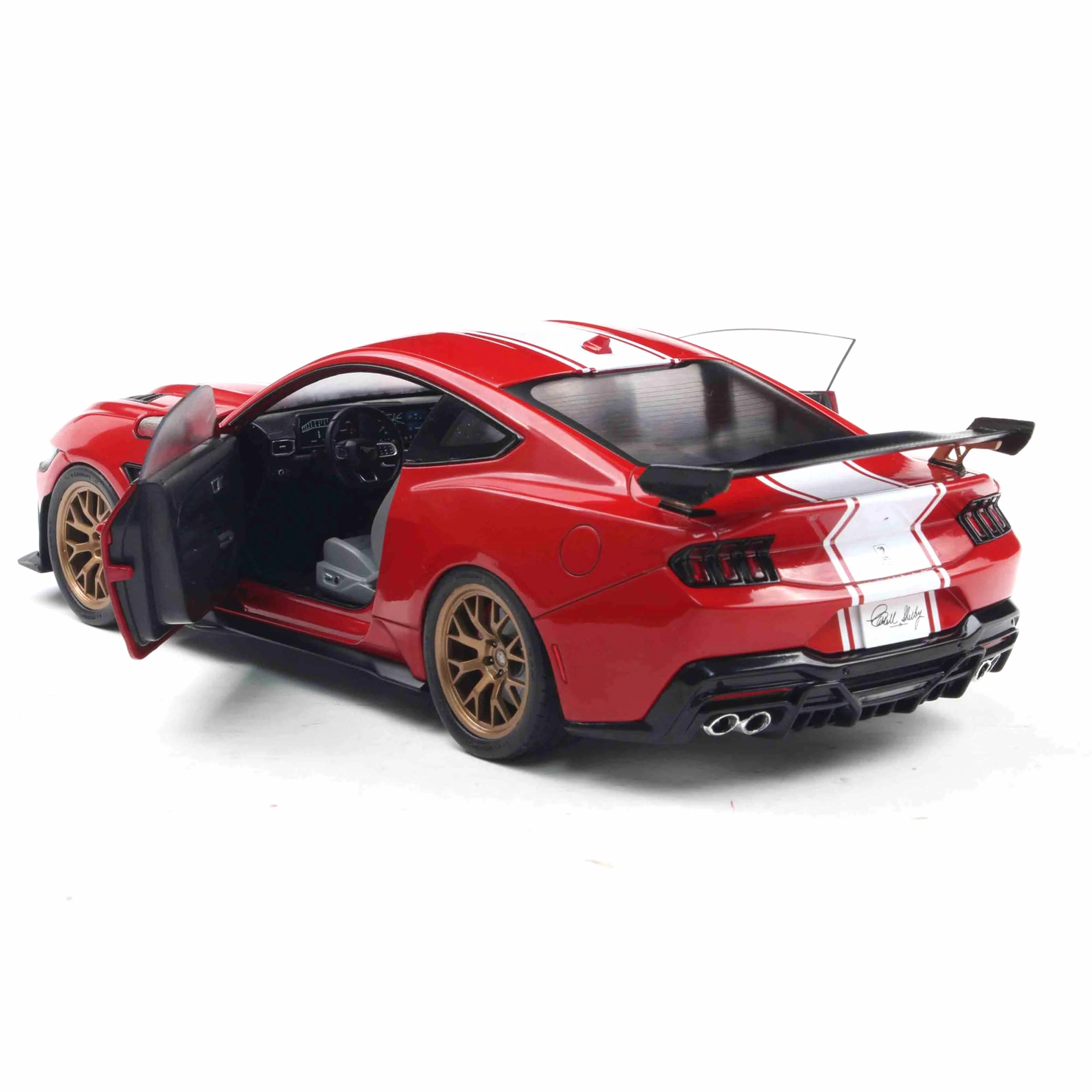 Shelby Mustang Super Snake Race Red 2025 1:18