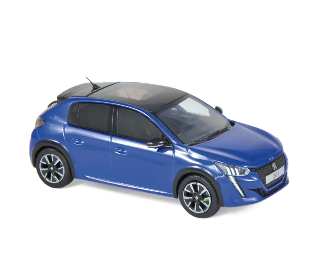 Peugeot e-208 GT 2019 Vertigo Blue 1:43