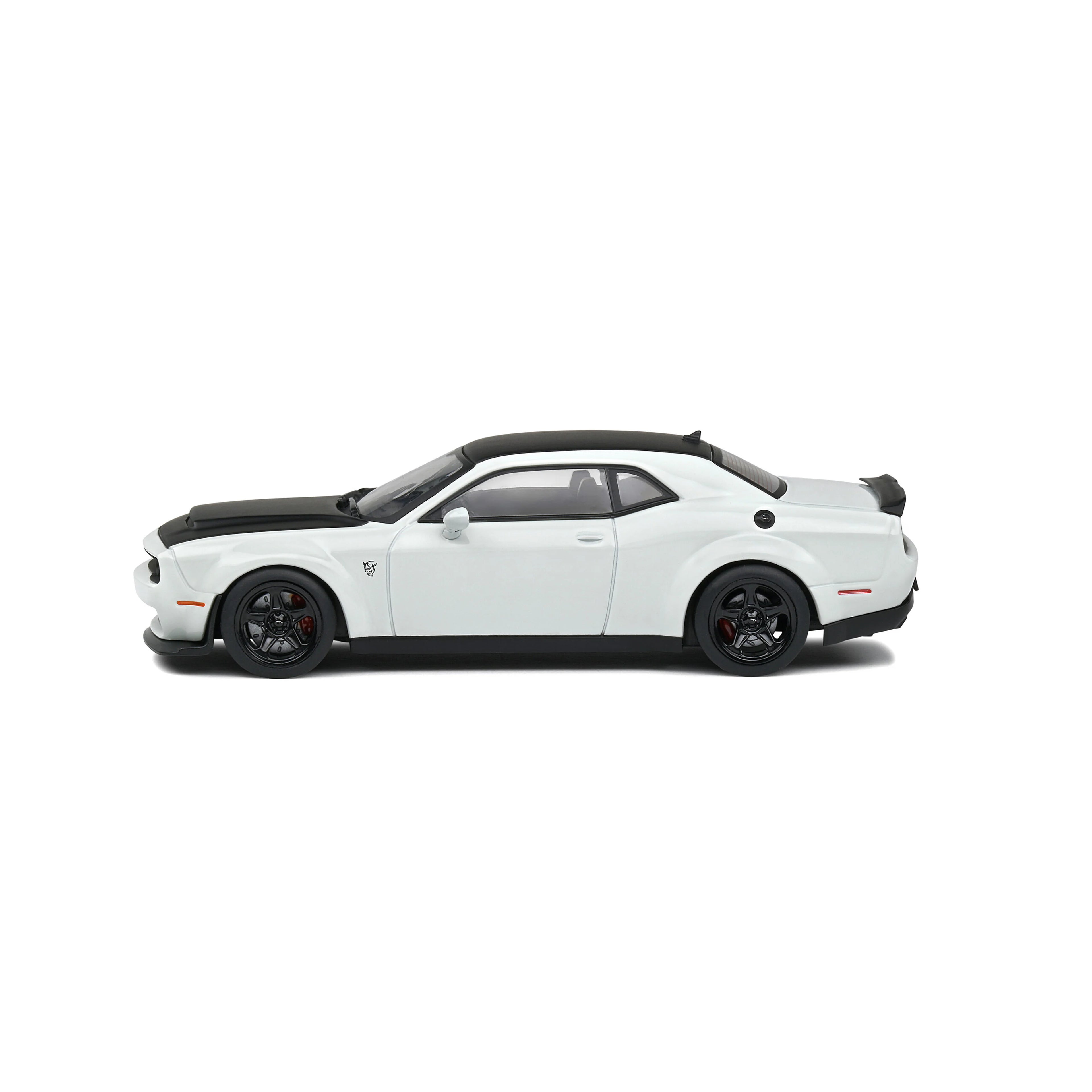 Dodge Challenger Demon White 2018 1:43