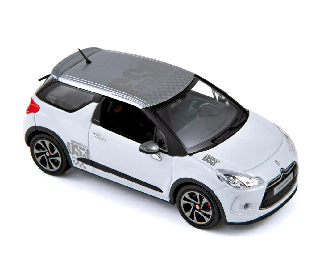 Citroën DS3 Racing 2010 Banquise White&Grey 1:43