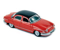 Panhard PL17 1961 Rouge Cornaline&Noir 1:87